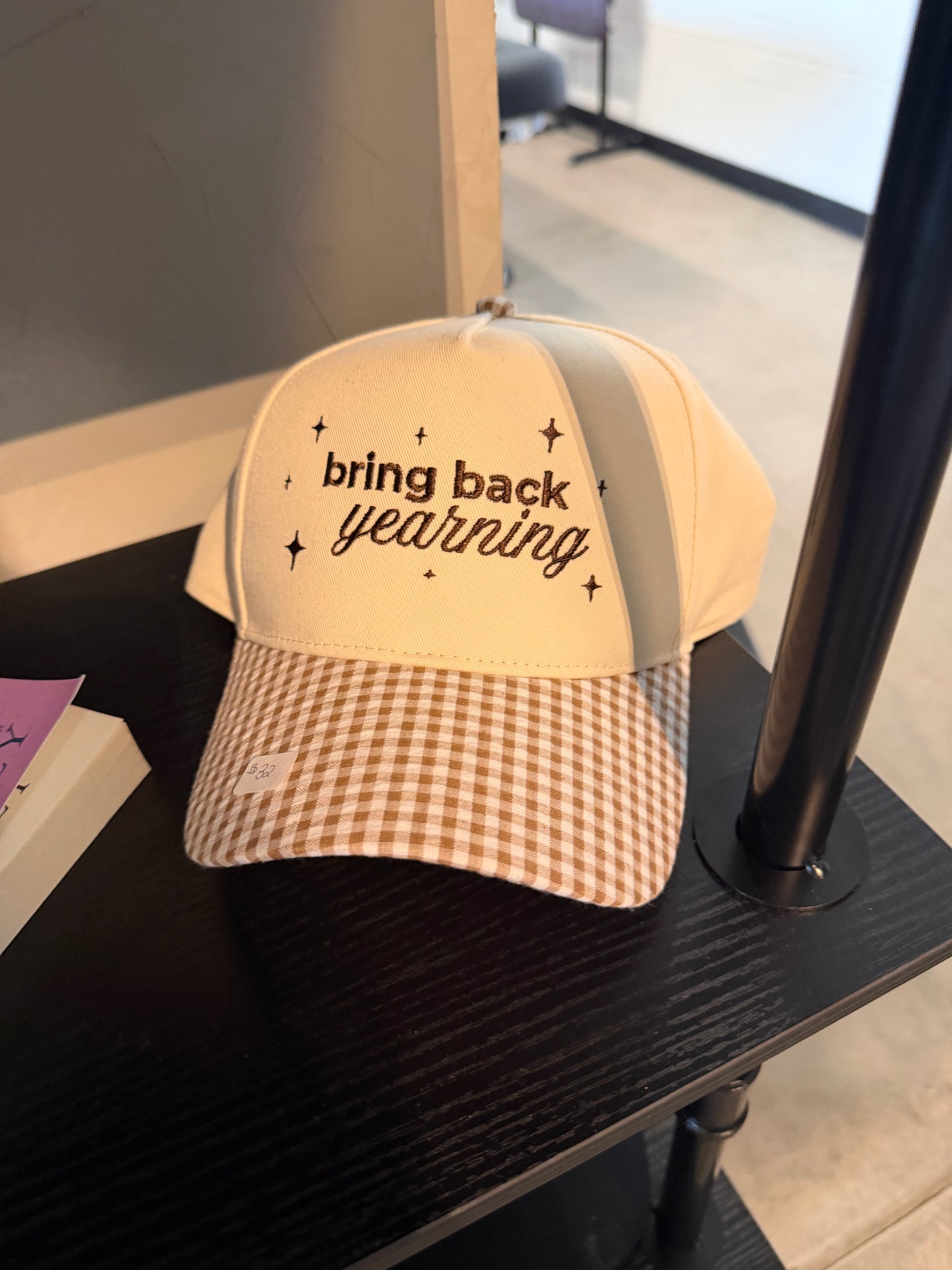 Bring back yearning hat