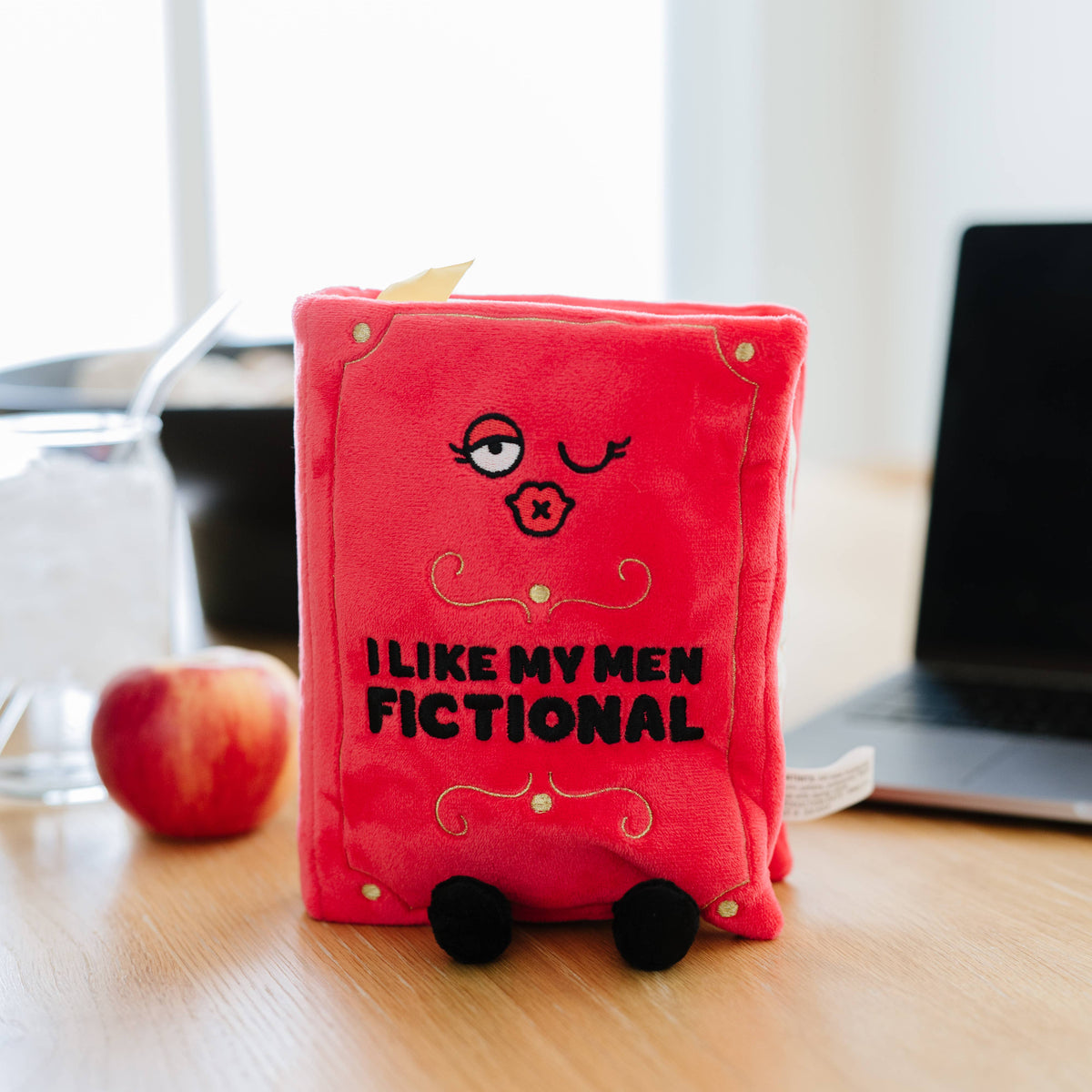 Book Boyfriend Plush for Book Lovers Gifts - Bookish Merch