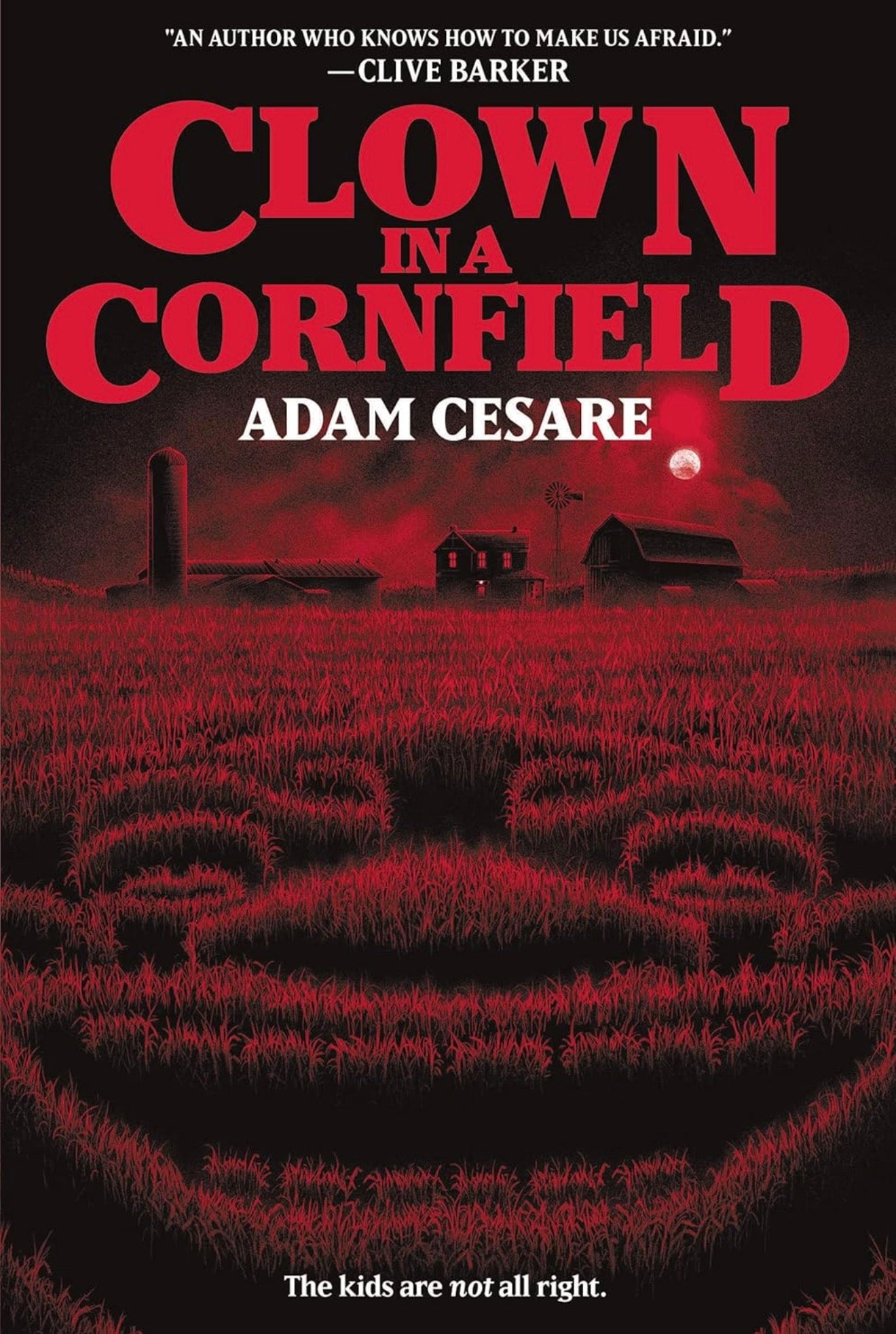 Clown in a Cornfield