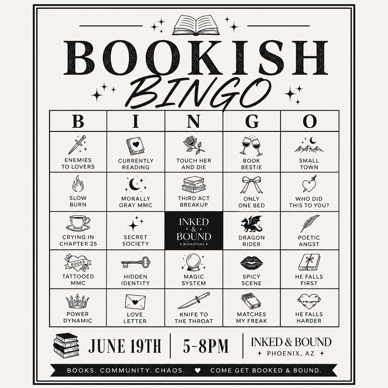 BOOKS & BINGO | June 19th, 2026