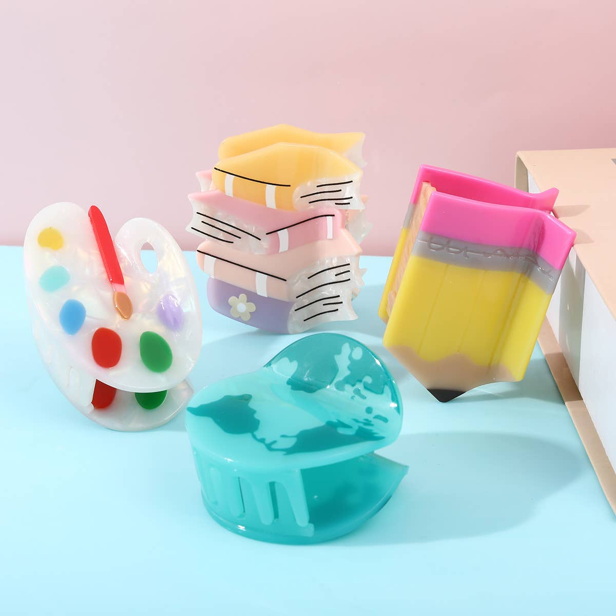 Pastel book clip