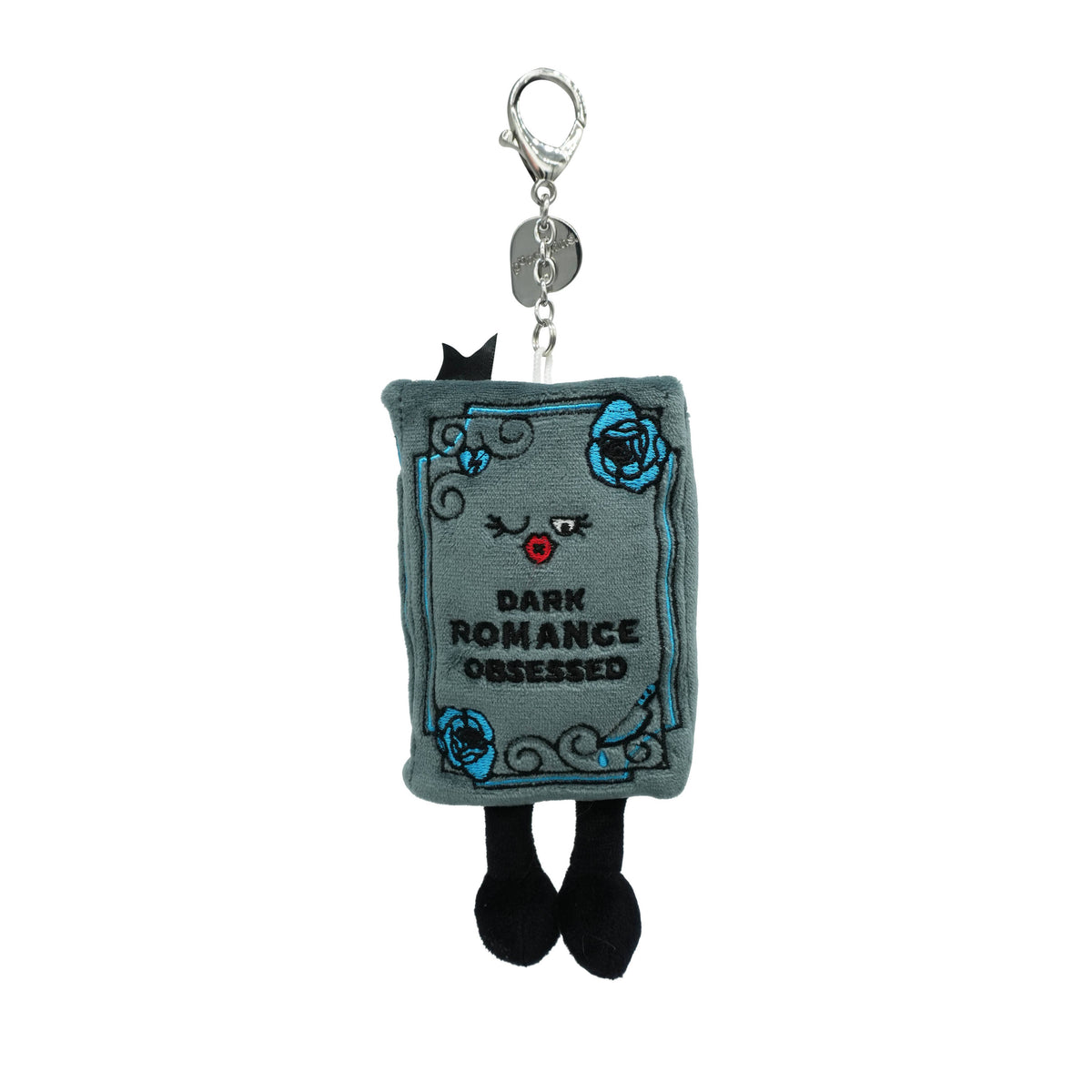 "Dark Romance Obsessed" Book Plush Bag Charm