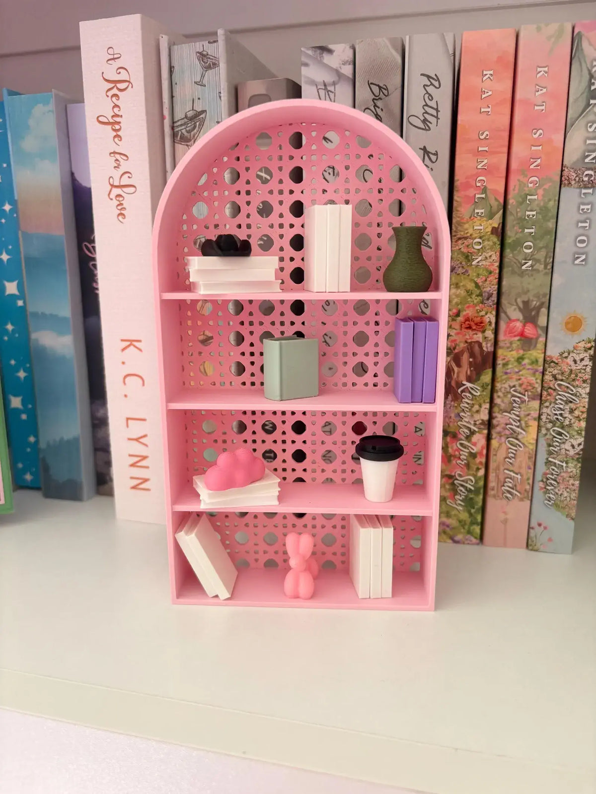 Mini Bookshelf Decor