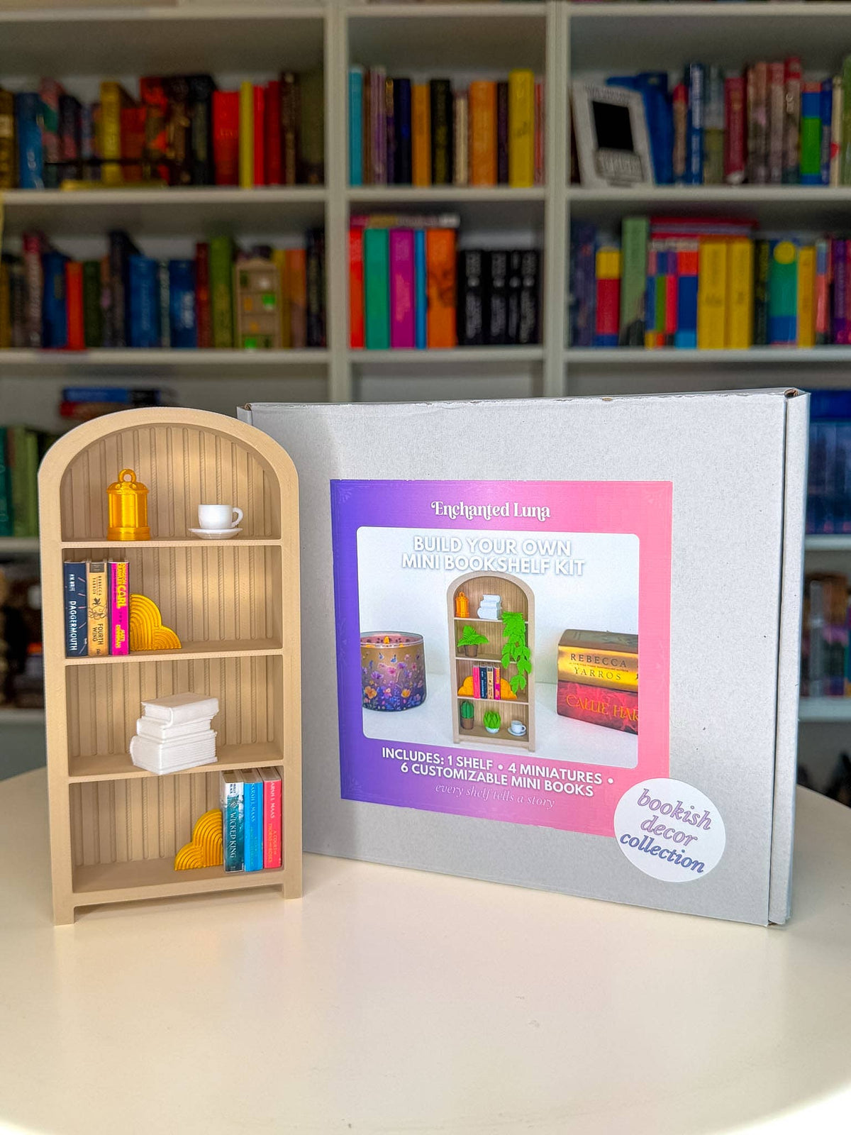 Build Your Own Mini Bookshelf Kit