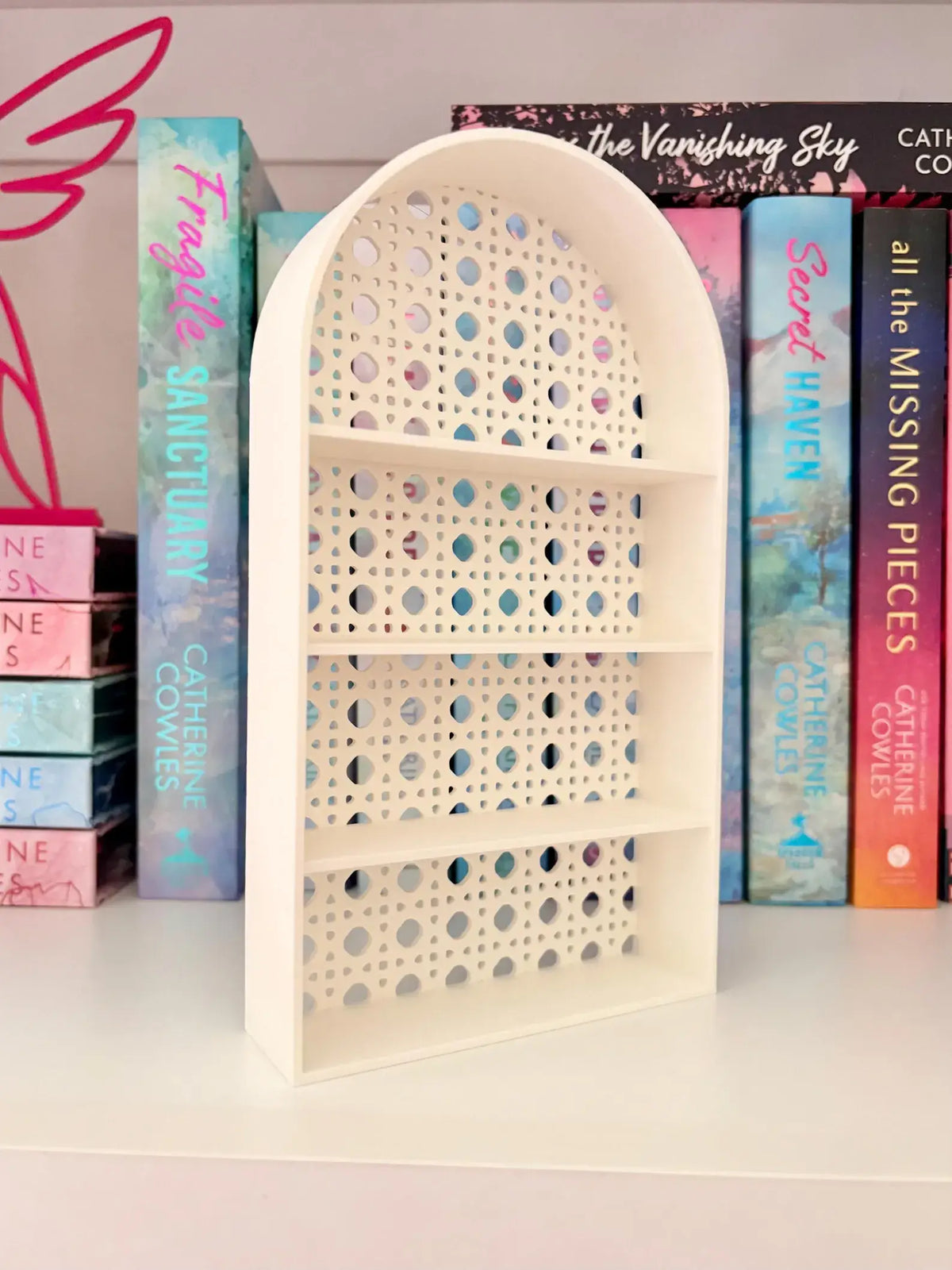 Rattan Mini Bookshelf
