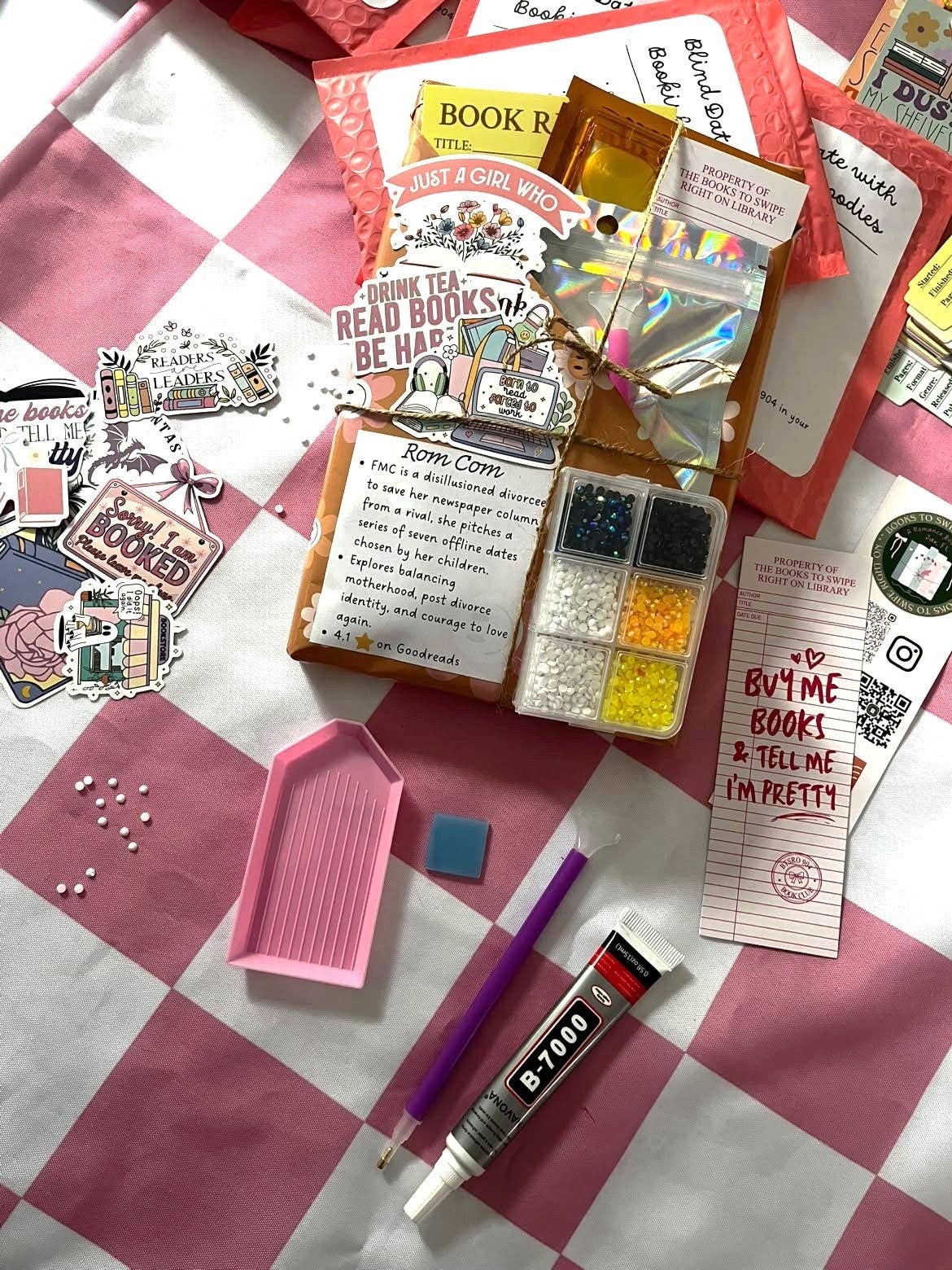 Blind Bedazzle Date with a Book