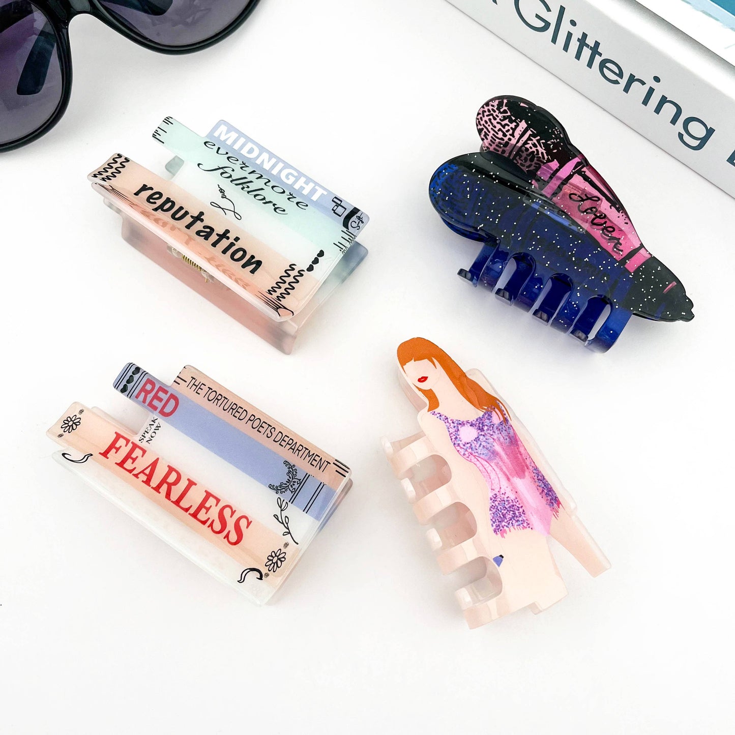 Book stack clip