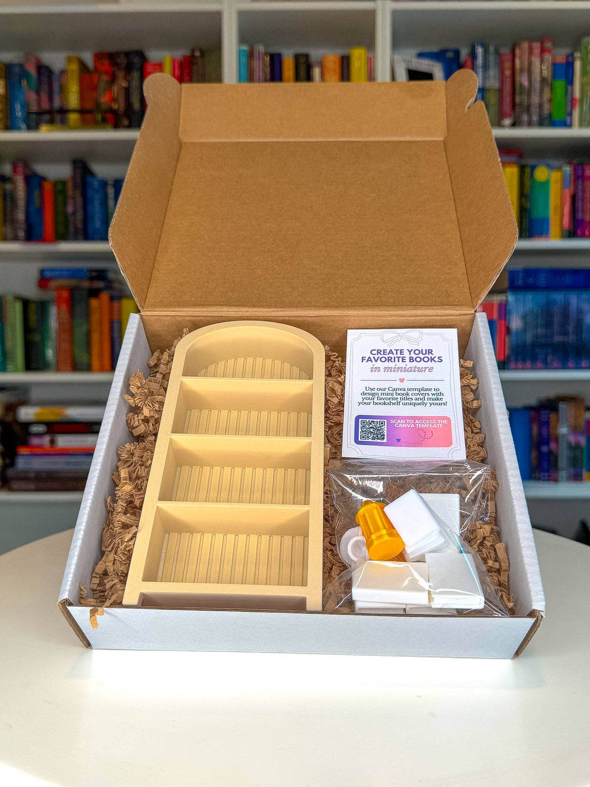 Build Your Own Mini Bookshelf Kit