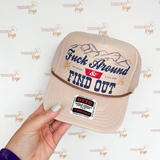 FAFO Graphic Trucker Hat