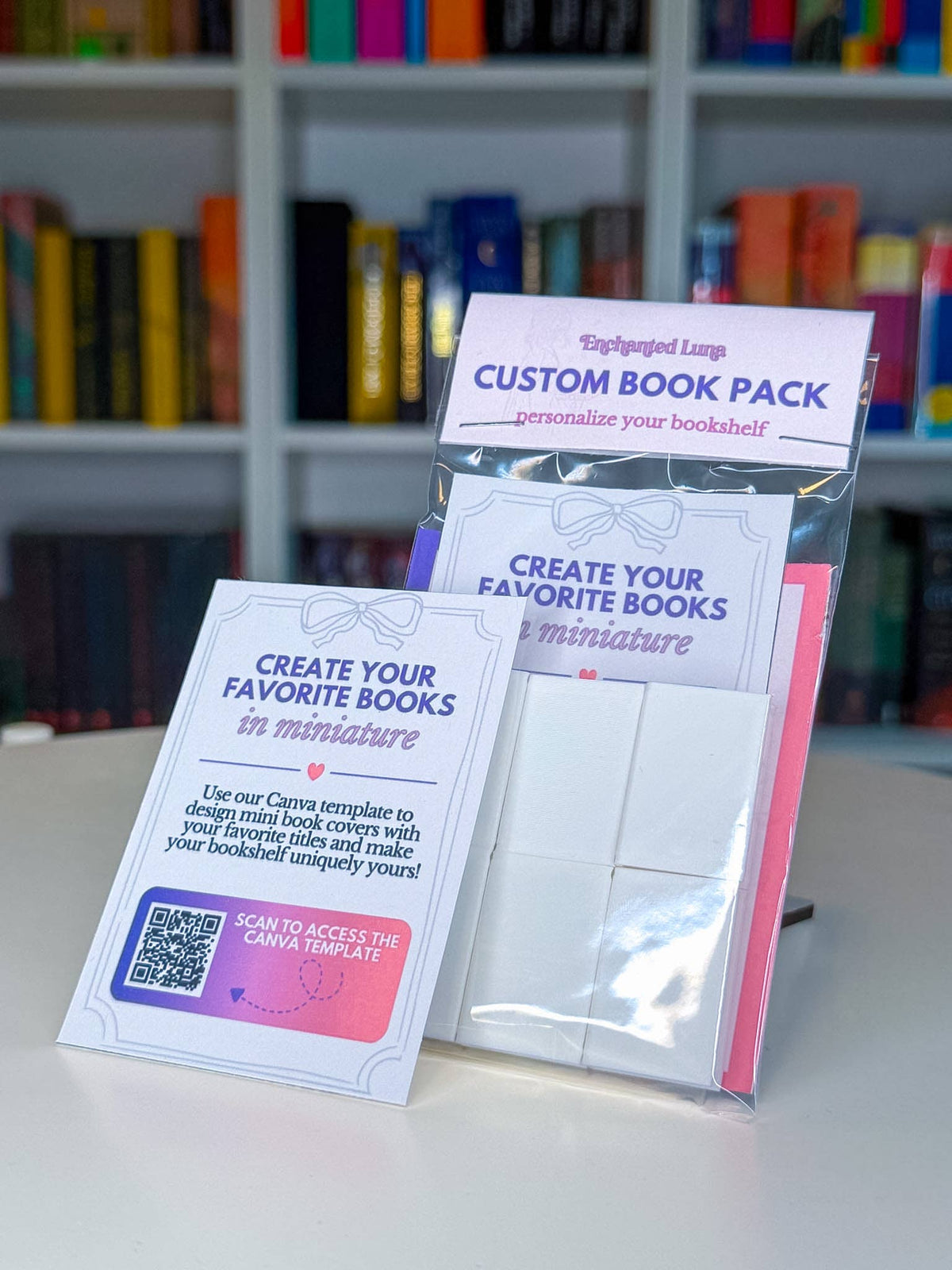 Build Your Own Mini Bookshelf Kit