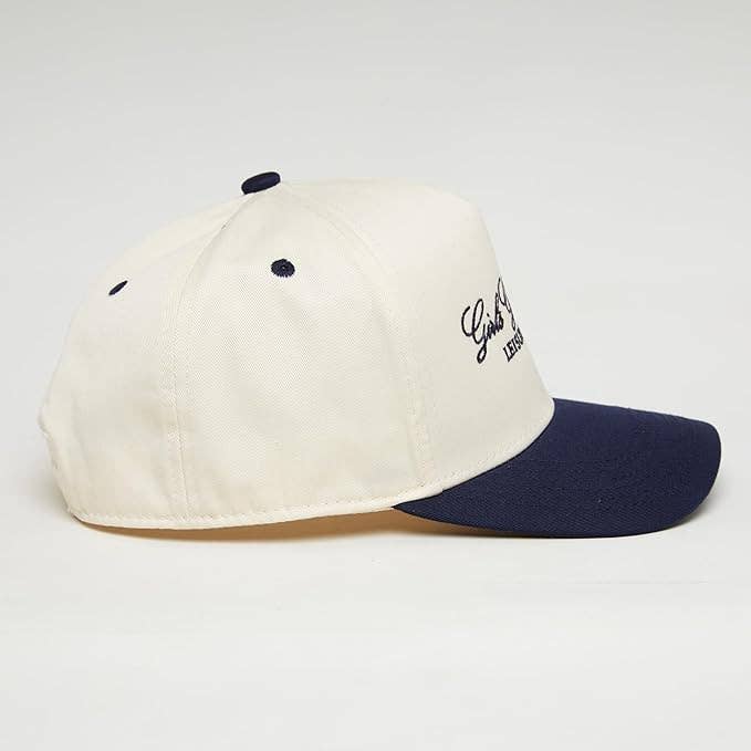 Two Tone Cap -  Girls Gone Mild Leisure Club - Navy/Beige