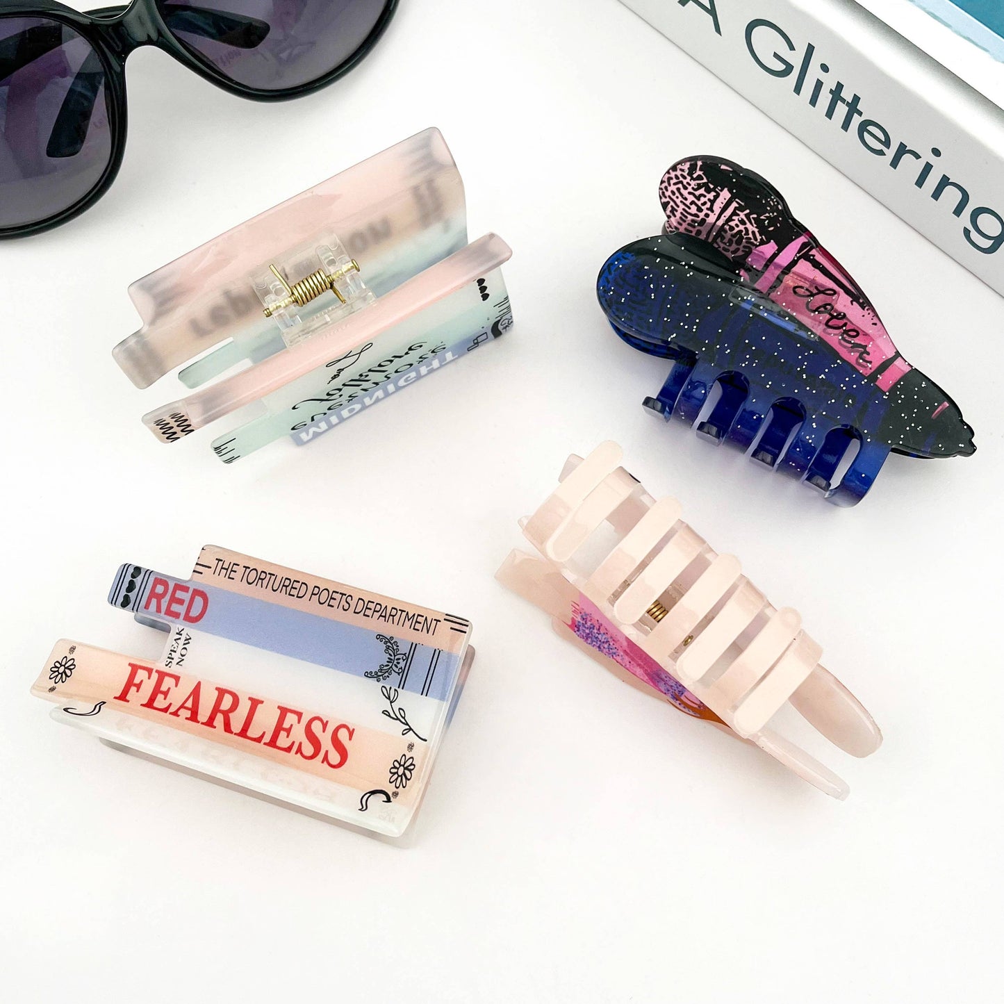 Book stack clip