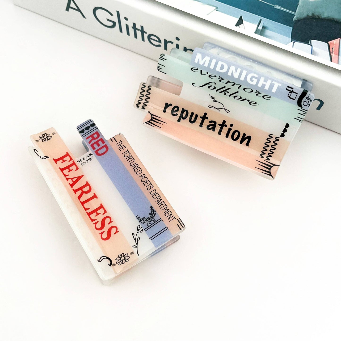 Book stack clip