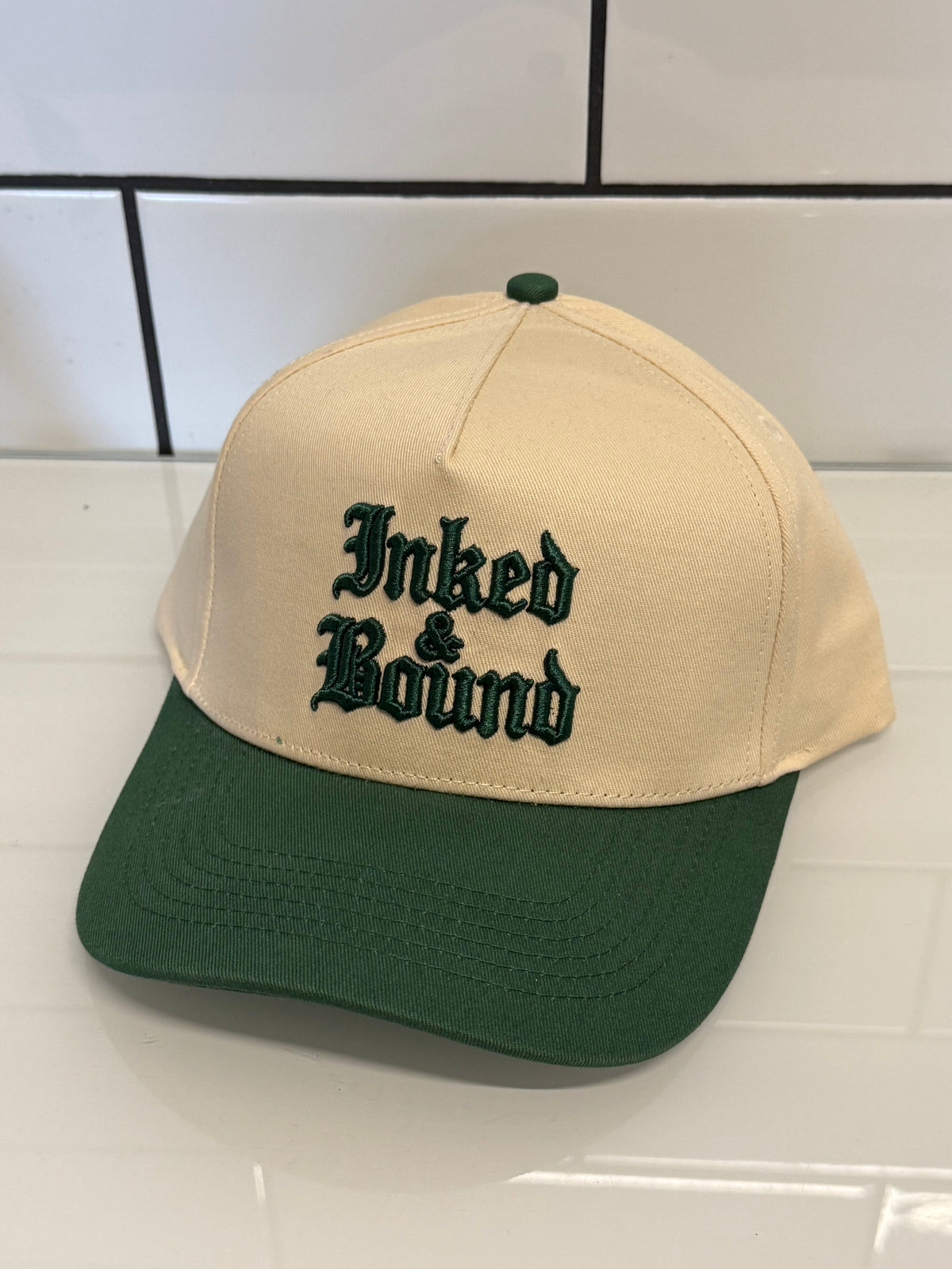 Inked & Bound Green Hat