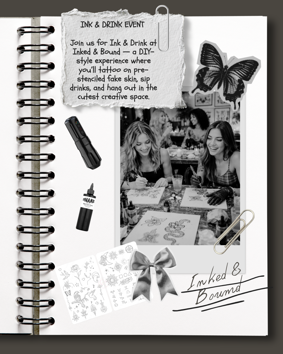 Ink & Drink Event Ticket