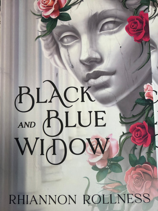 Black and Blue Widow
