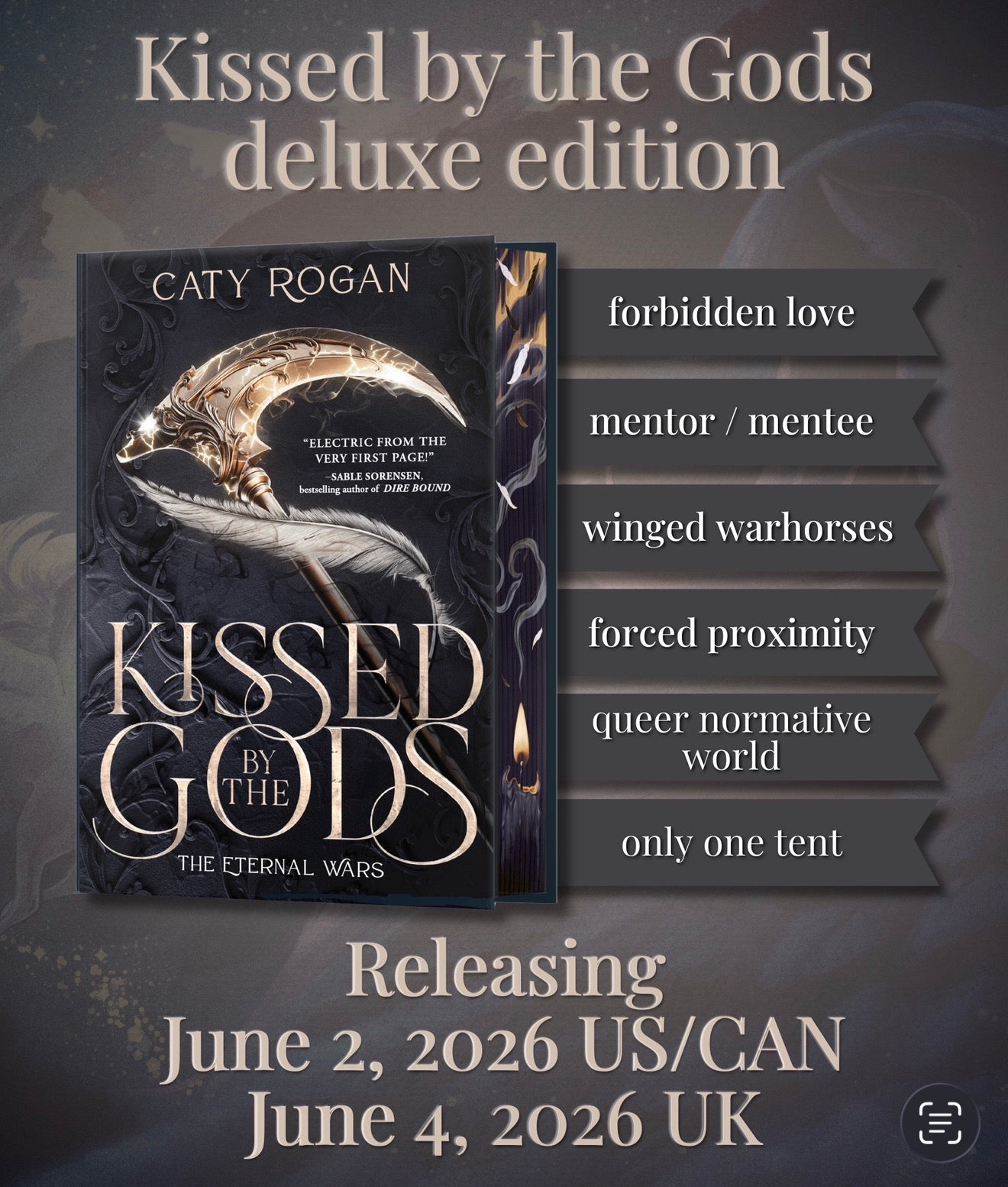 Kissed by the Gods Indie Preorder PREORDER