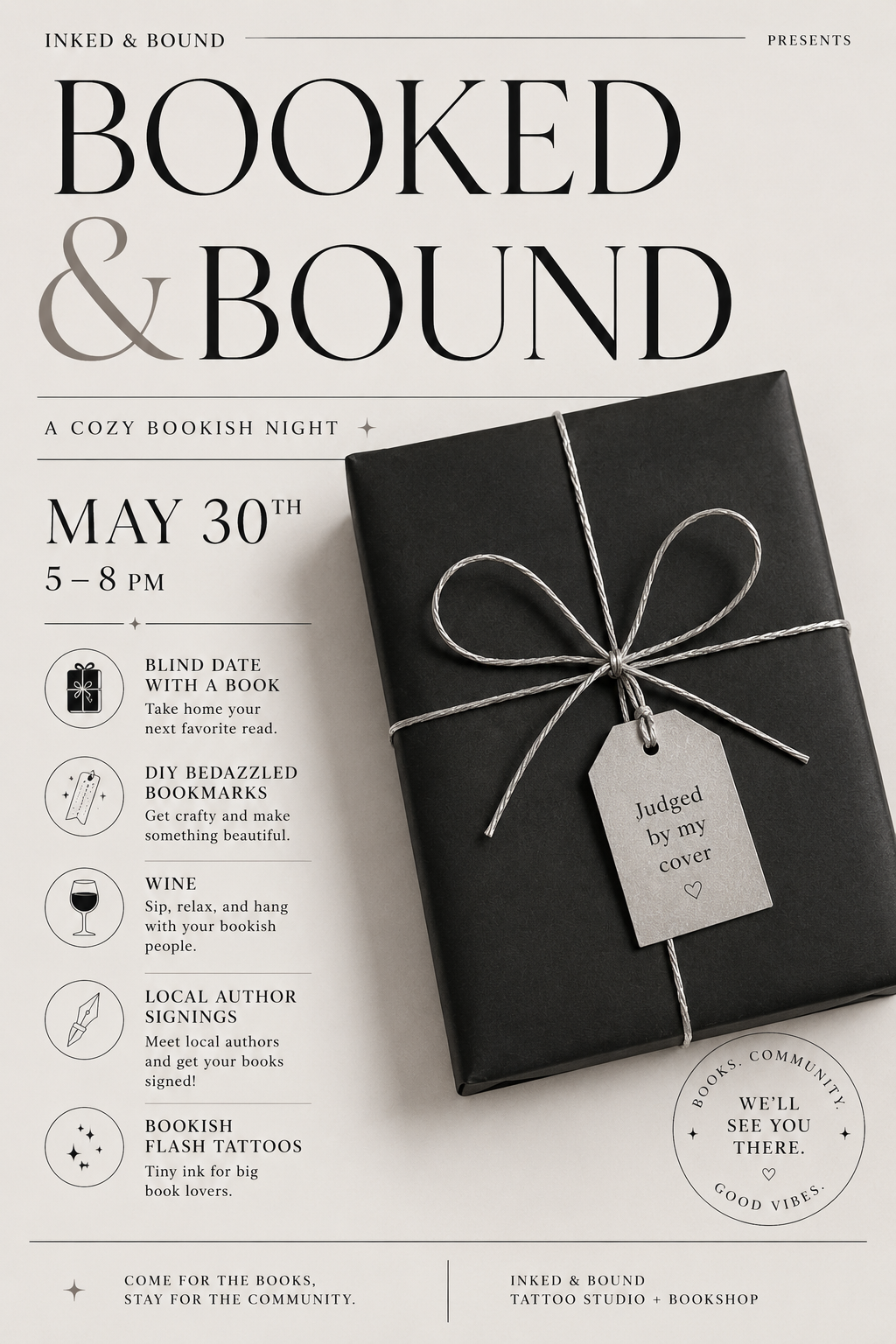 BOOKED & BOUND | May 30th, 2026