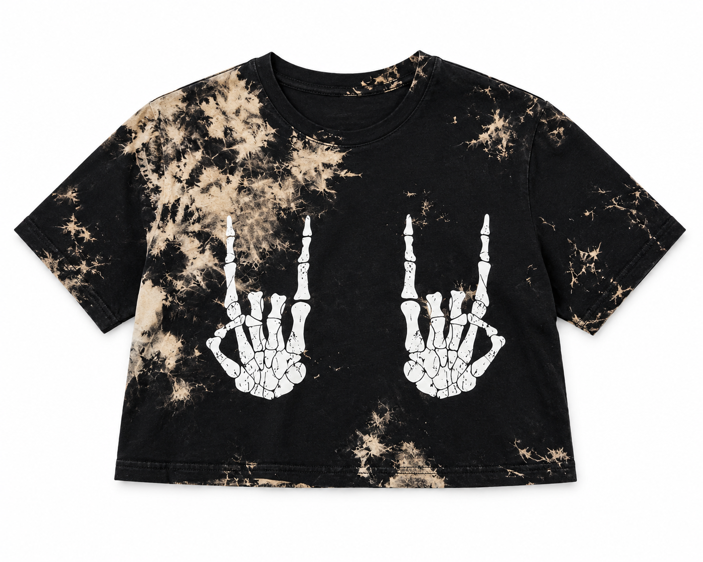 Skull hand crop