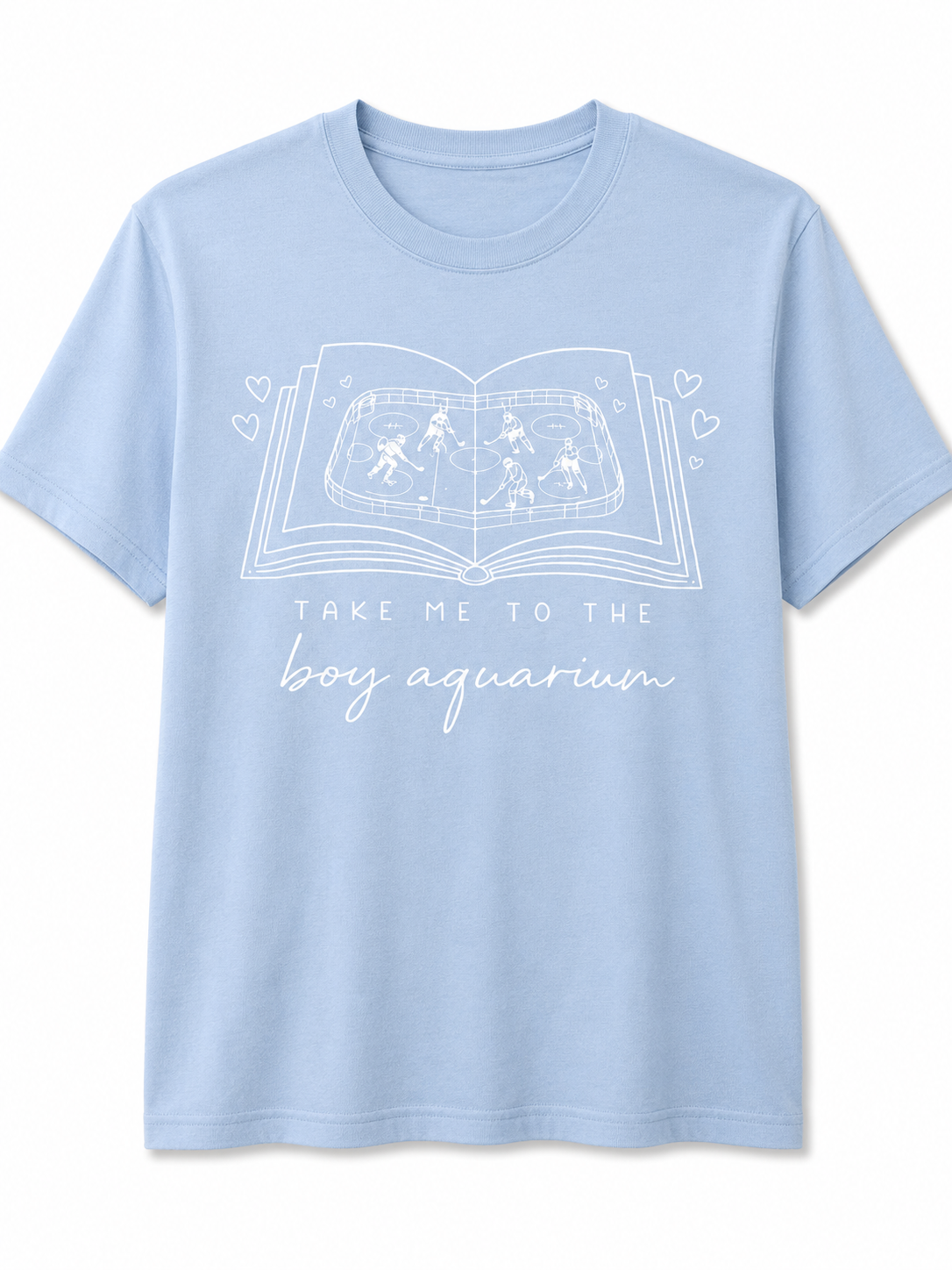 Take me to the boy aquarium - light blue