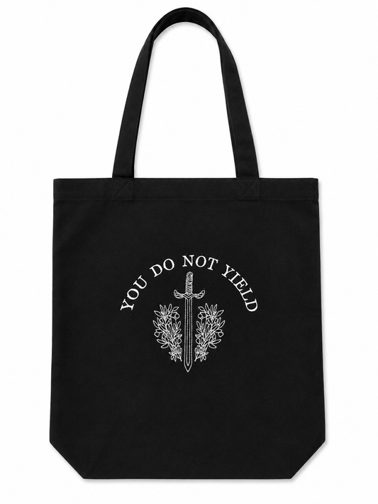 You do not yield tote