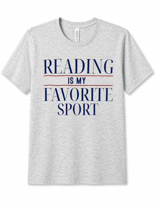 Reading is my favorite sport