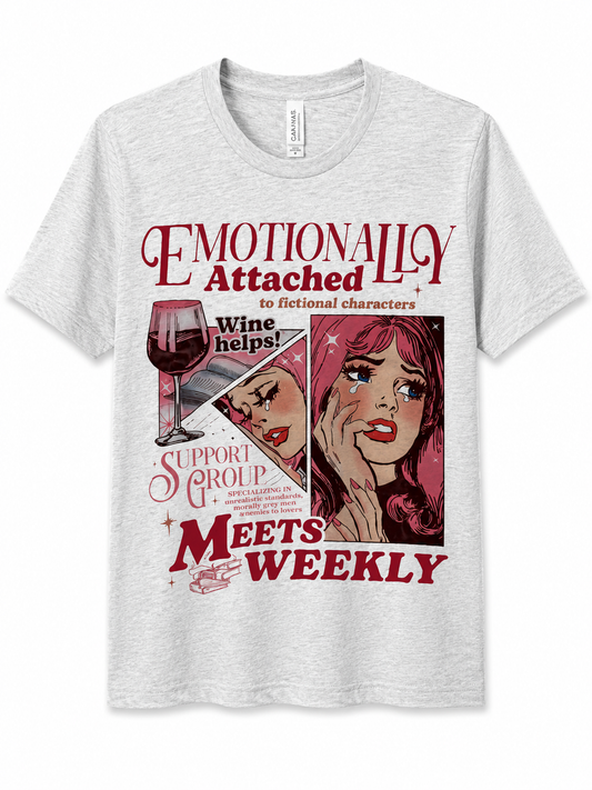 Emotionally attached to fictional characters
