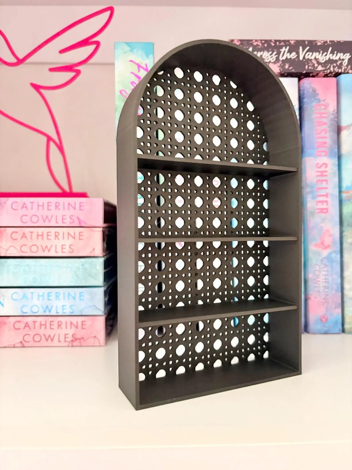 Rattan Mini Bookshelf