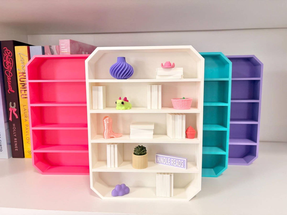 Mini Bookshelf Decor