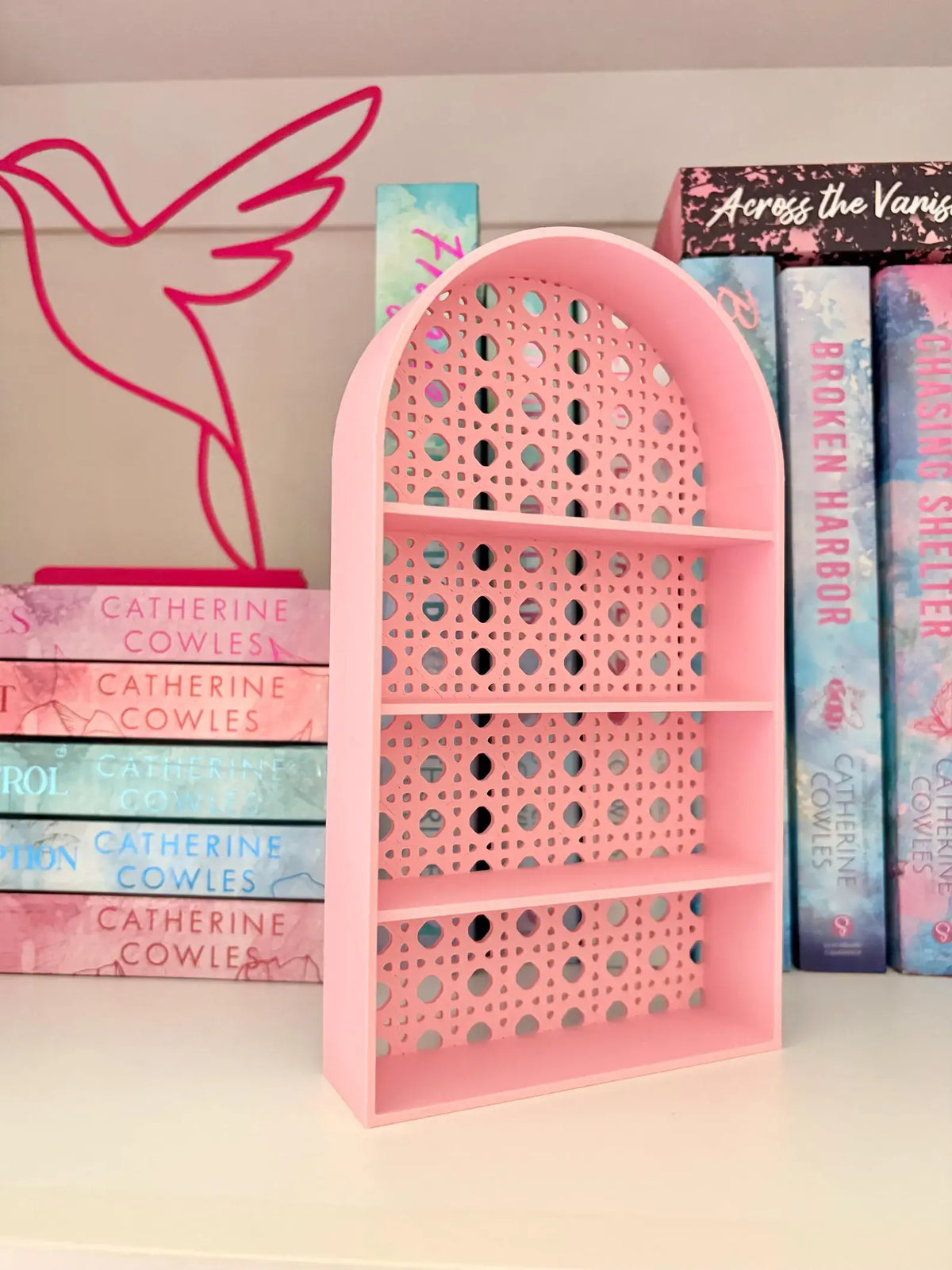 Rattan Mini Bookshelf